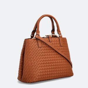 HAWTHORN - WOVEN SATCHEL CROSSBODY